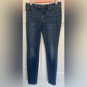 Mossimo Supply Co. Dark Indigo Skinny Jeans